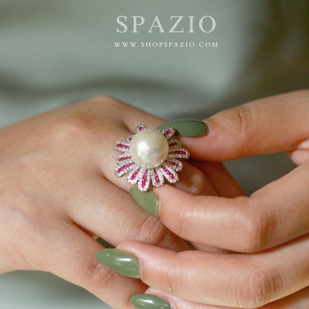 CZ Bloom Ring