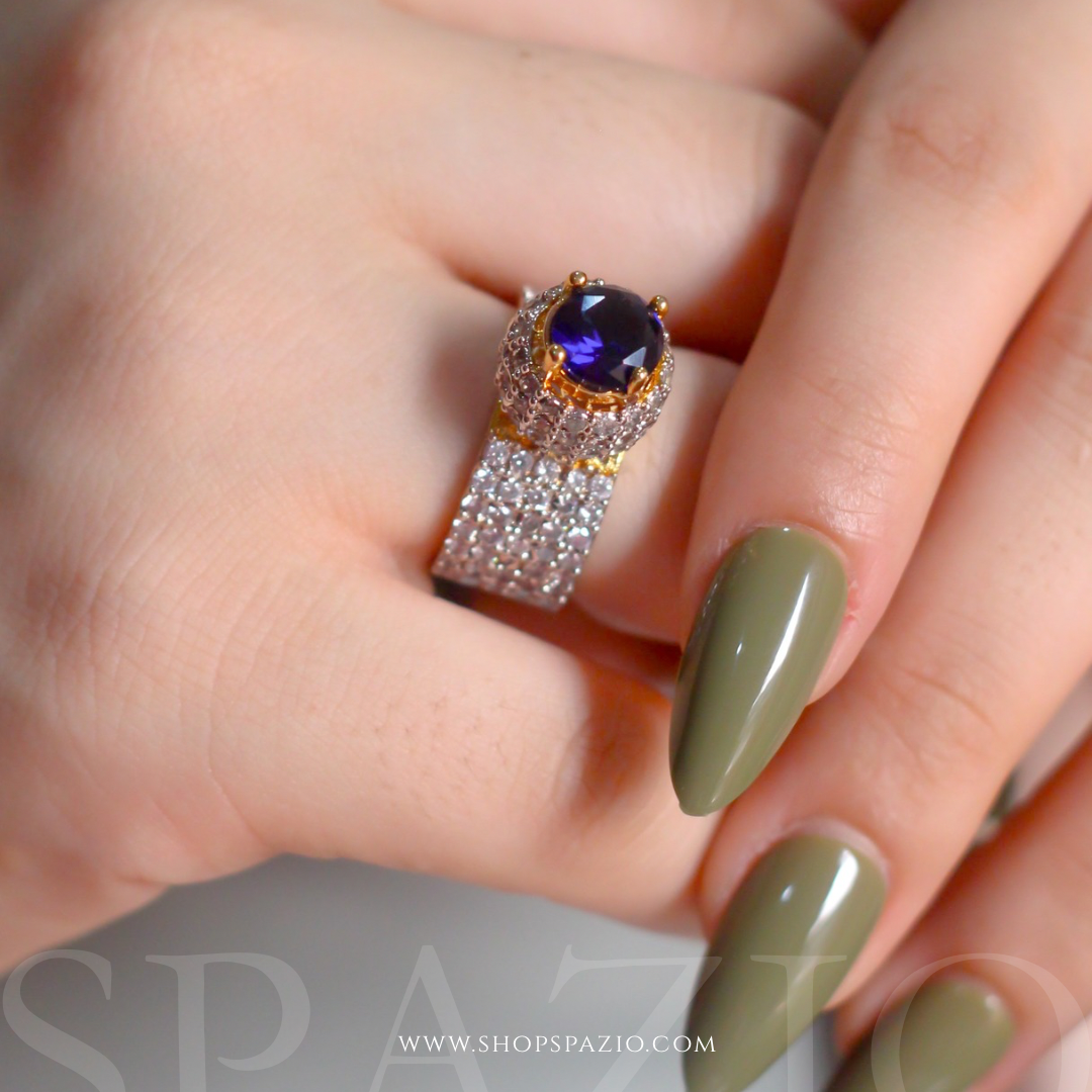 Royal Blue Ring - Adjustable