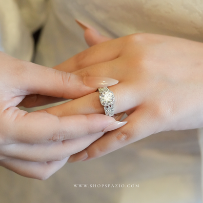 Square Crown Ring
