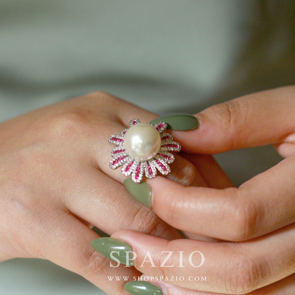 CZ Bloom Ring