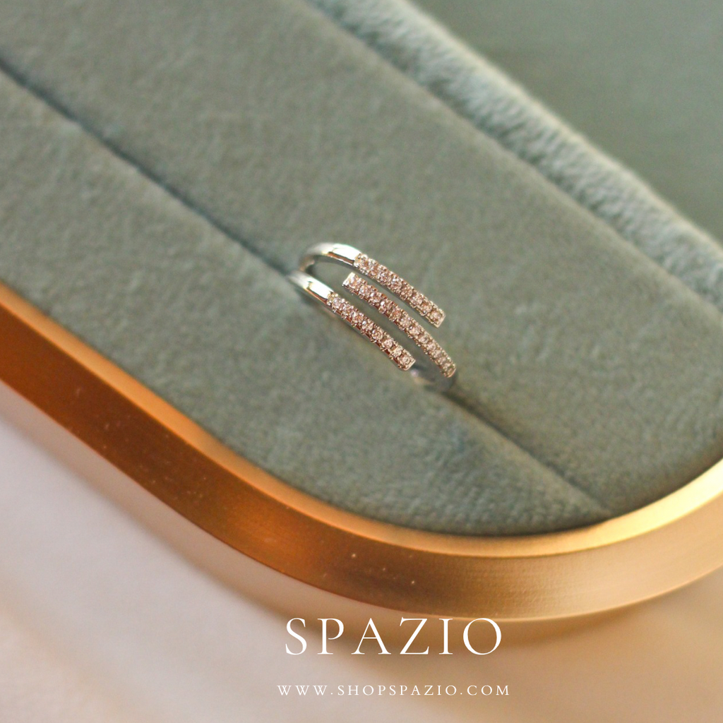 Trinity Shine Ring-Adjustable