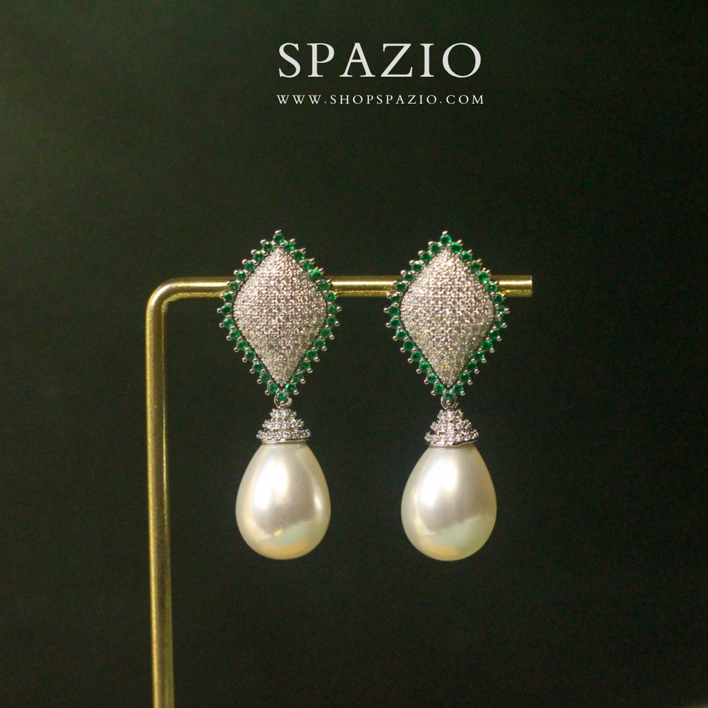 Emerald Mist Earrings