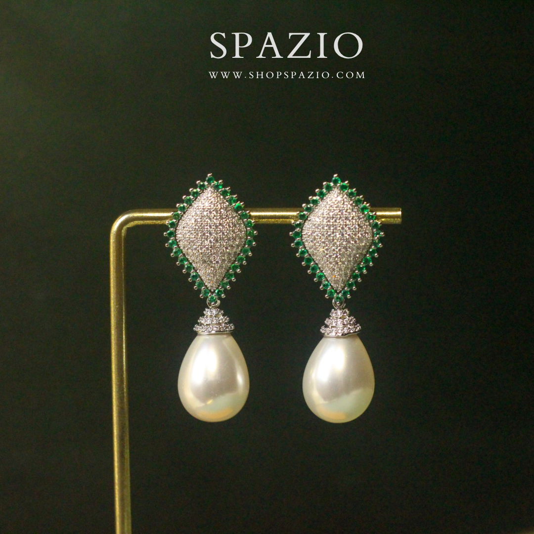 Emerald Mist Earrings