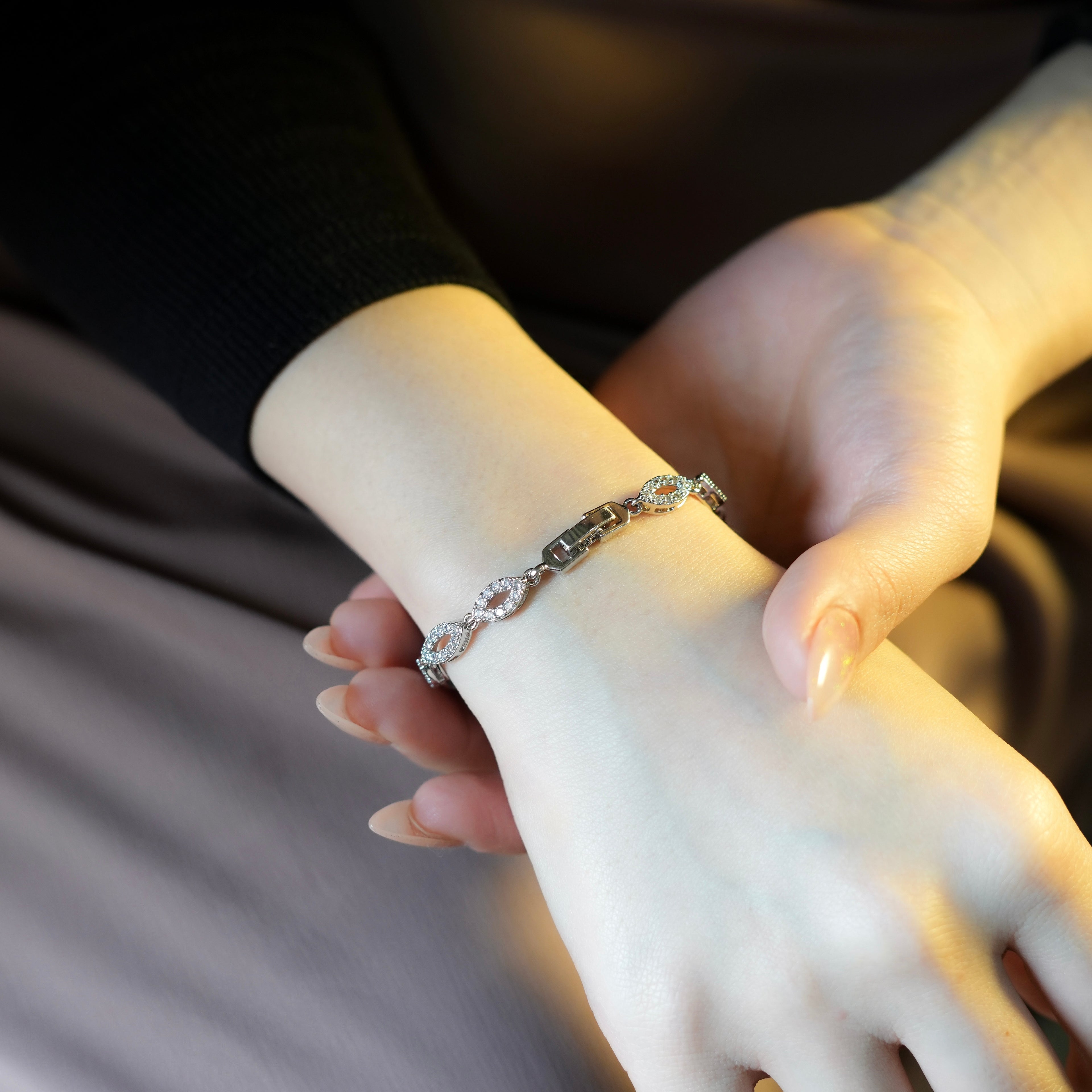 Silver Spark Bracelet