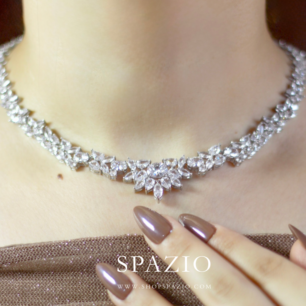 CZ Royal Necklace Set