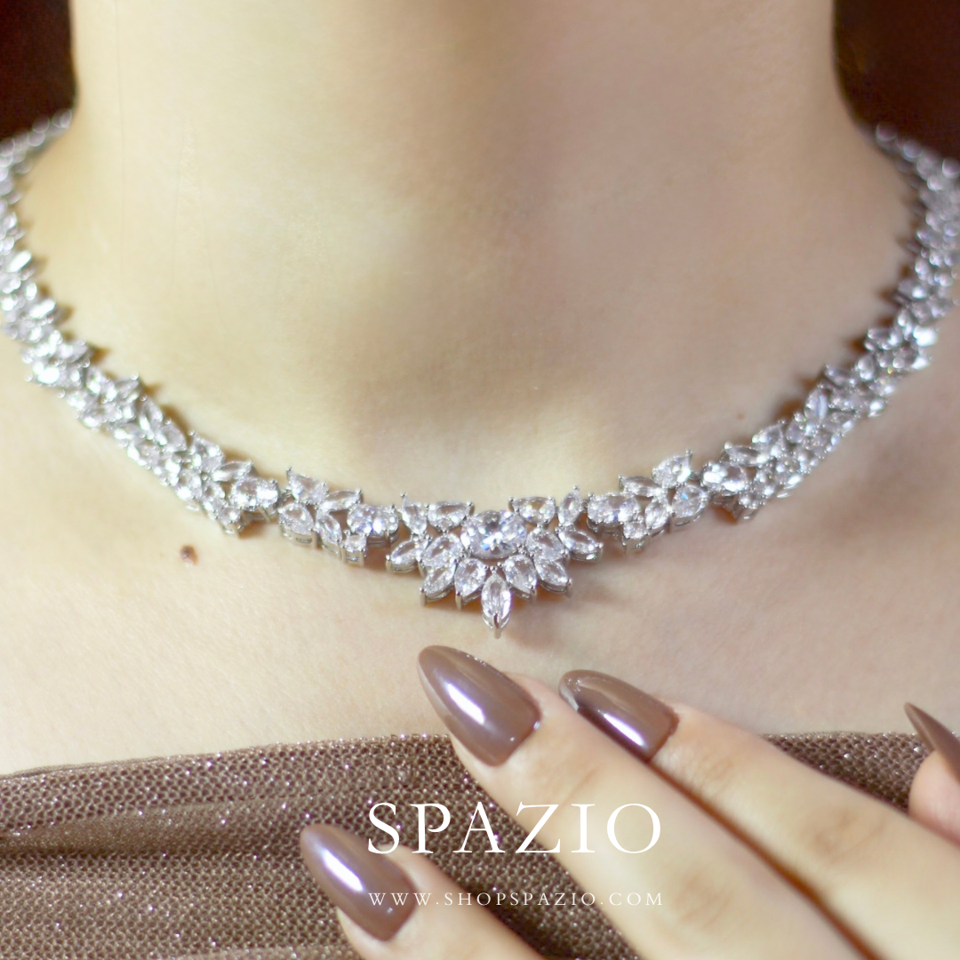CZ Royal Necklace Set