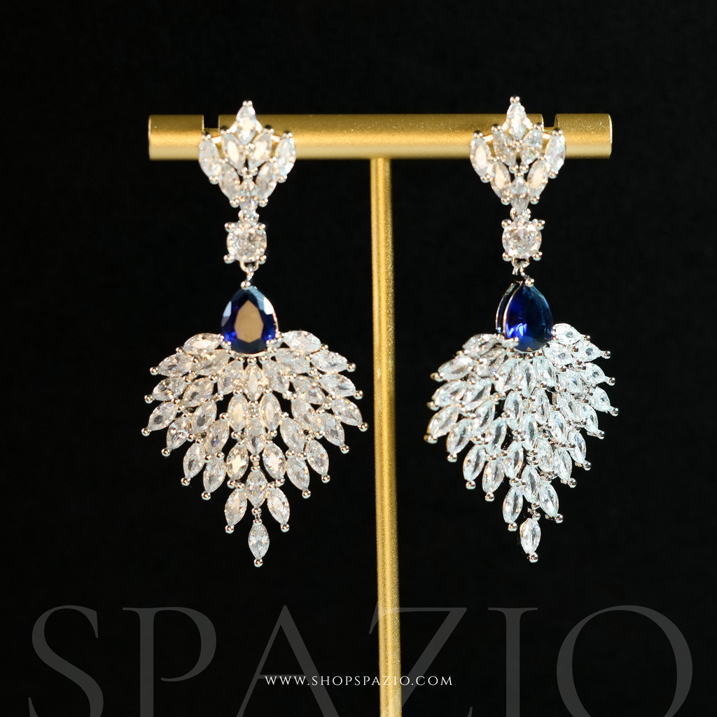 Vinea Earrings - Blue