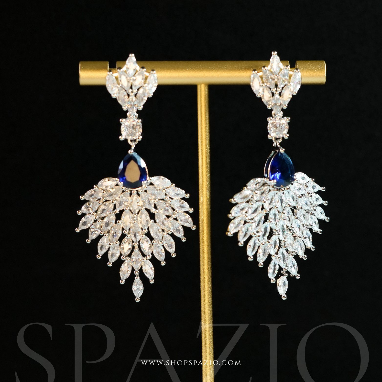 Vinea Earrings - Blue