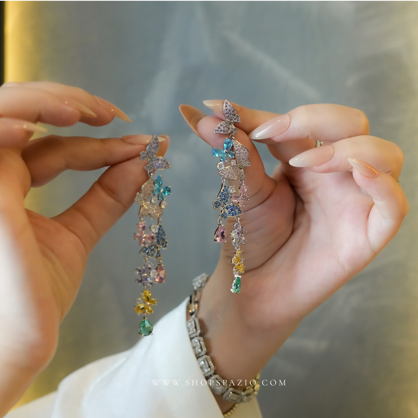 Whimsical Butterfly Drops - Multicolor