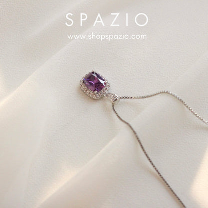Lavender Luster Necklace