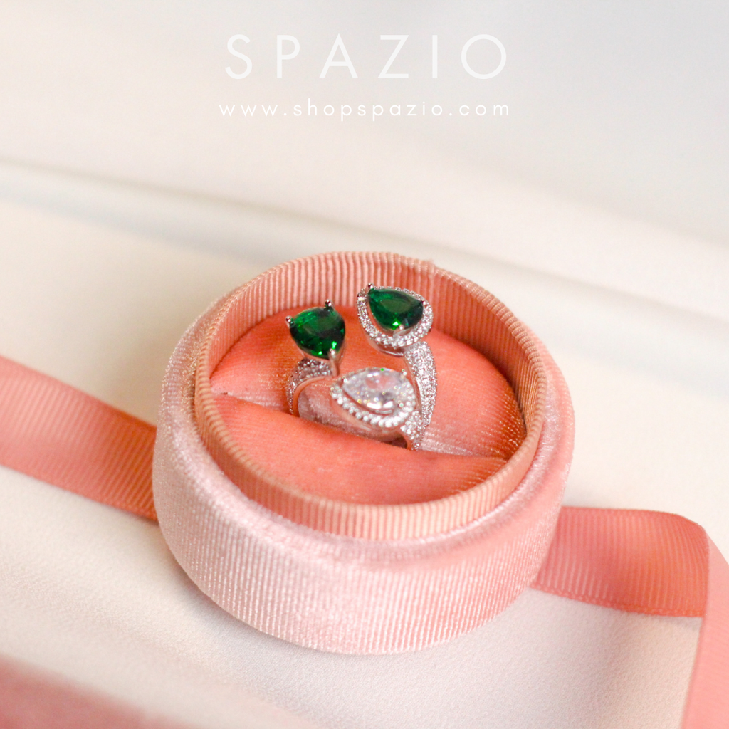 Emerald Trio Sparkler-Adjustable