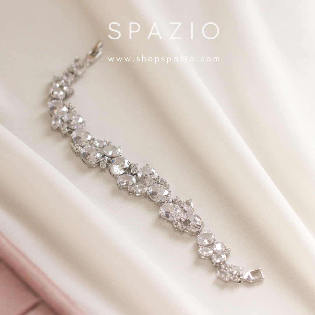 CZ Elegant Statement Bracelet