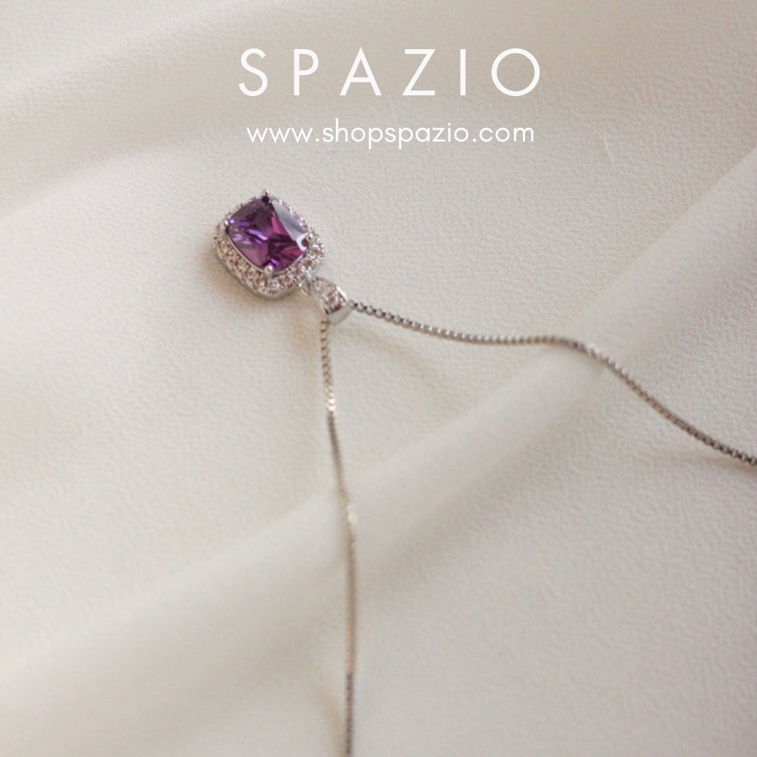 Lavender Luster Necklace