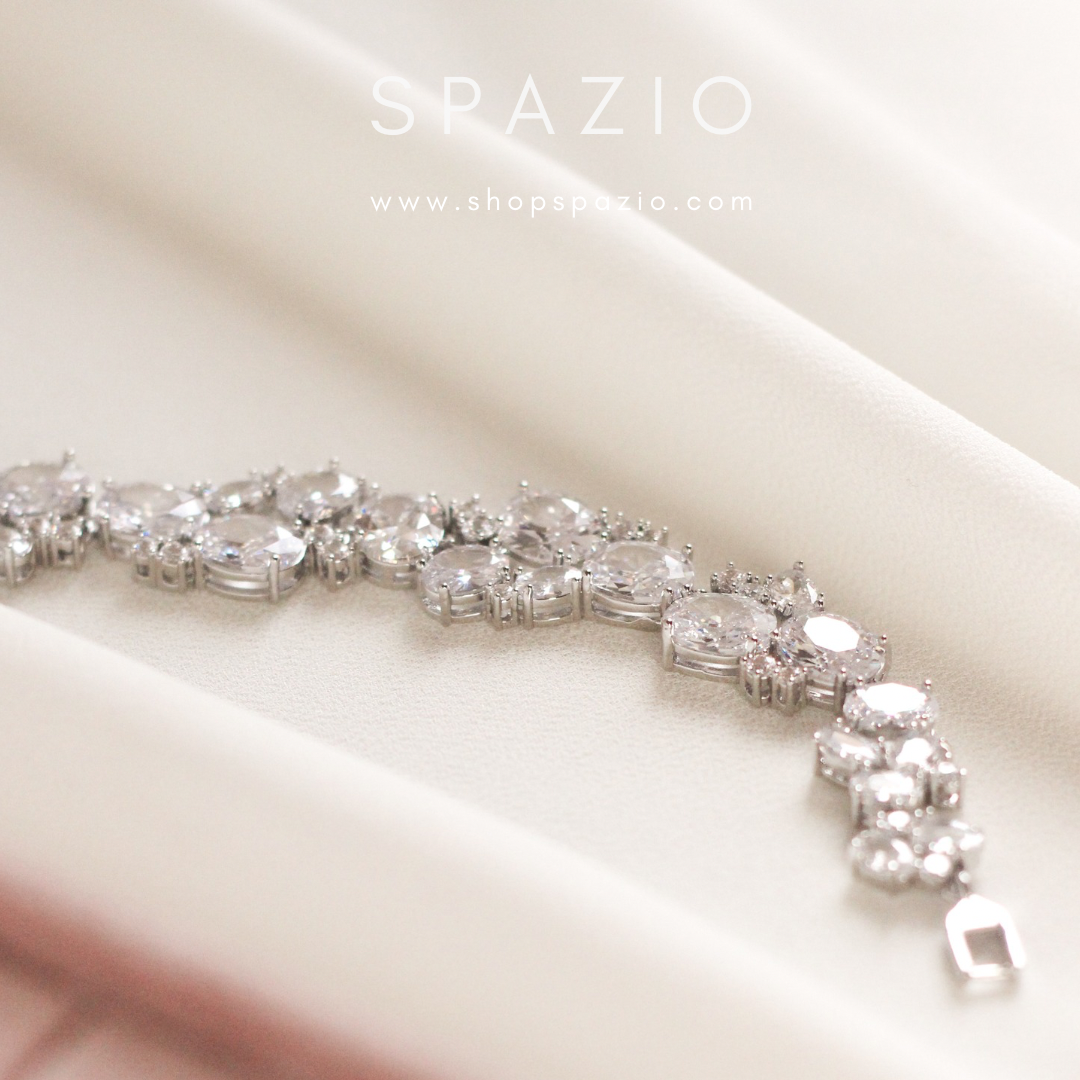 CZ Elegant Statement Bracelet