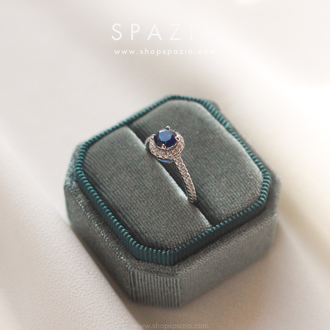 Blue Whisper Ring