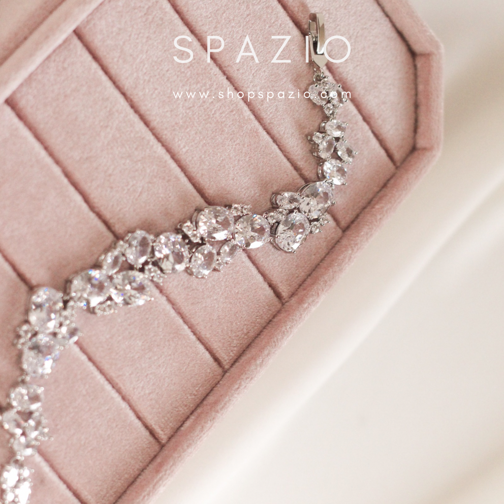 CZ Elegant Statement Bracelet