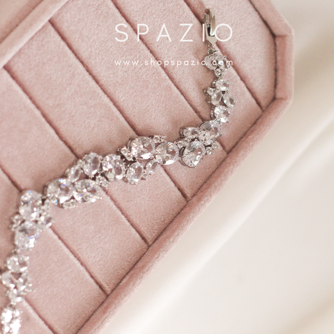 CZ Elegant Statement Bracelet