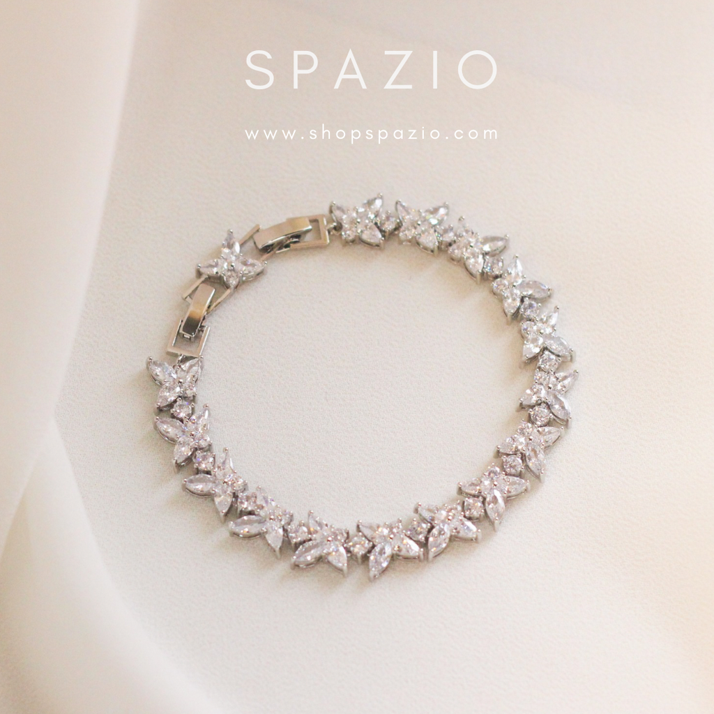 Enchanted CZ Bracelet-Silver