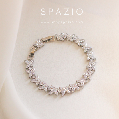 Enchanted CZ Bracelet-Silver
