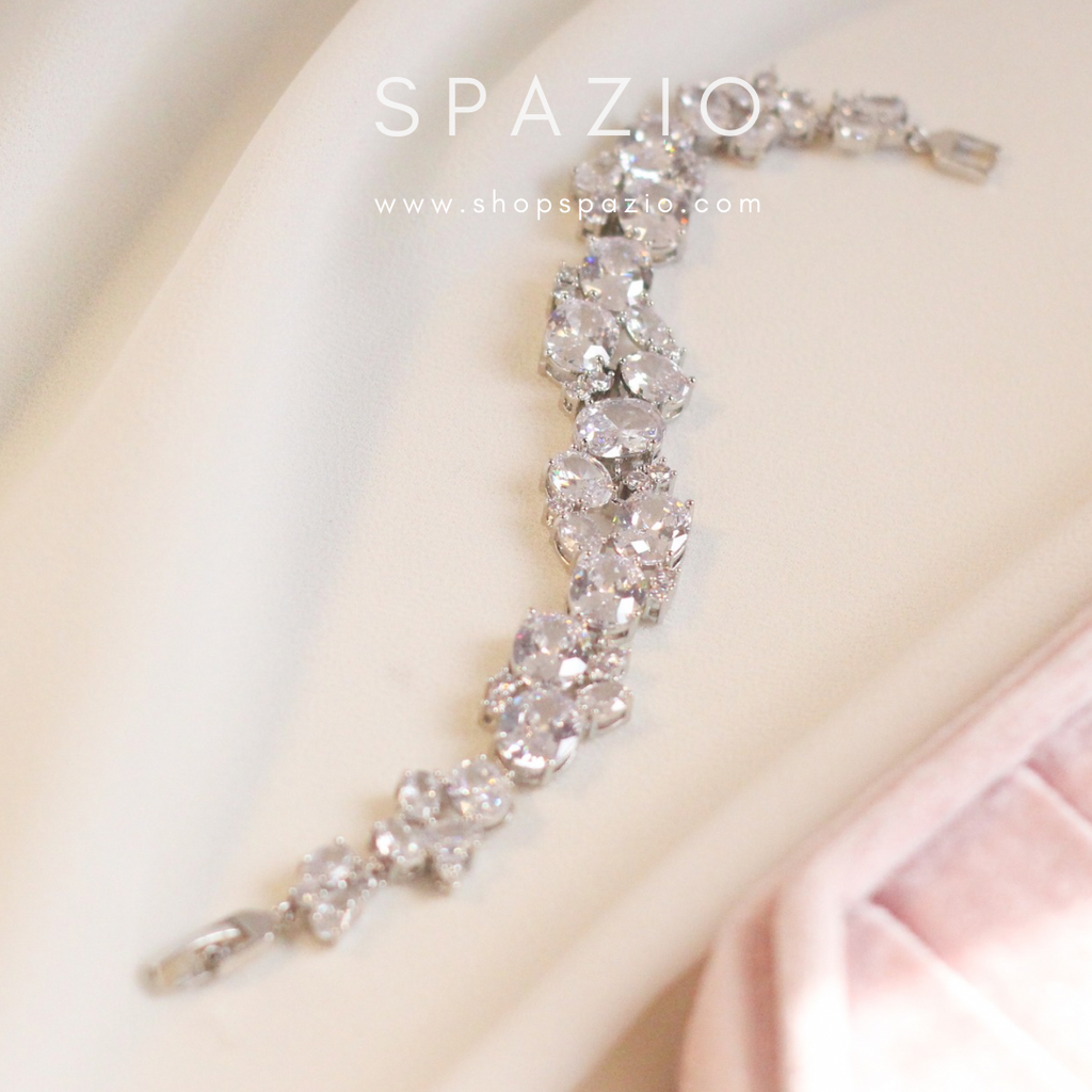 CZ Elegant Statement Bracelet