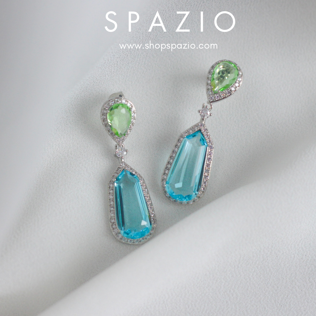 Aqua Elegance Earrings