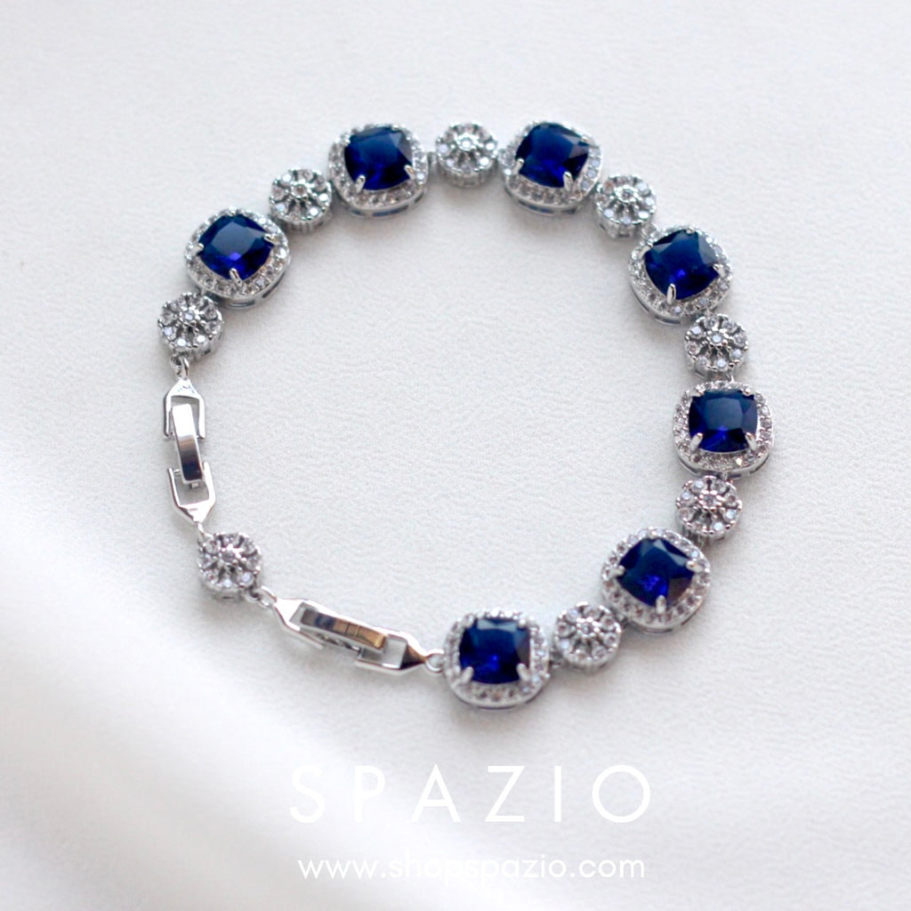 Blue Hue Square Bracelet