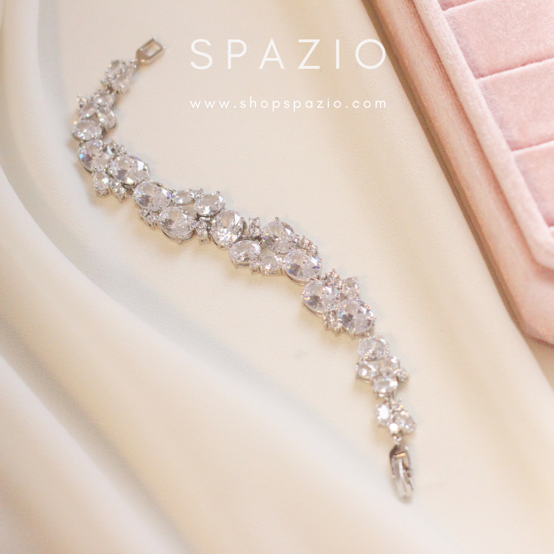 CZ Elegant Statement Bracelet