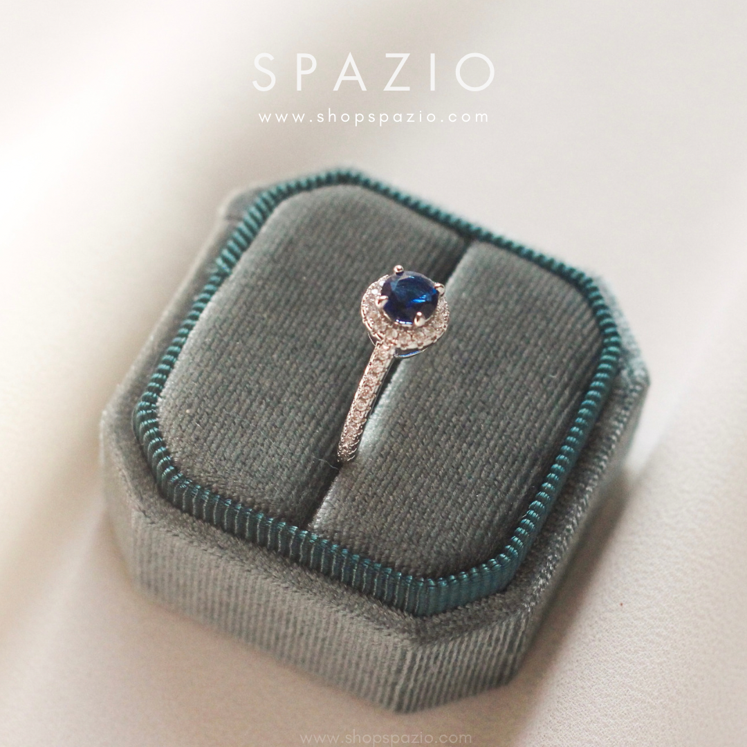 Blue Whisper Ring