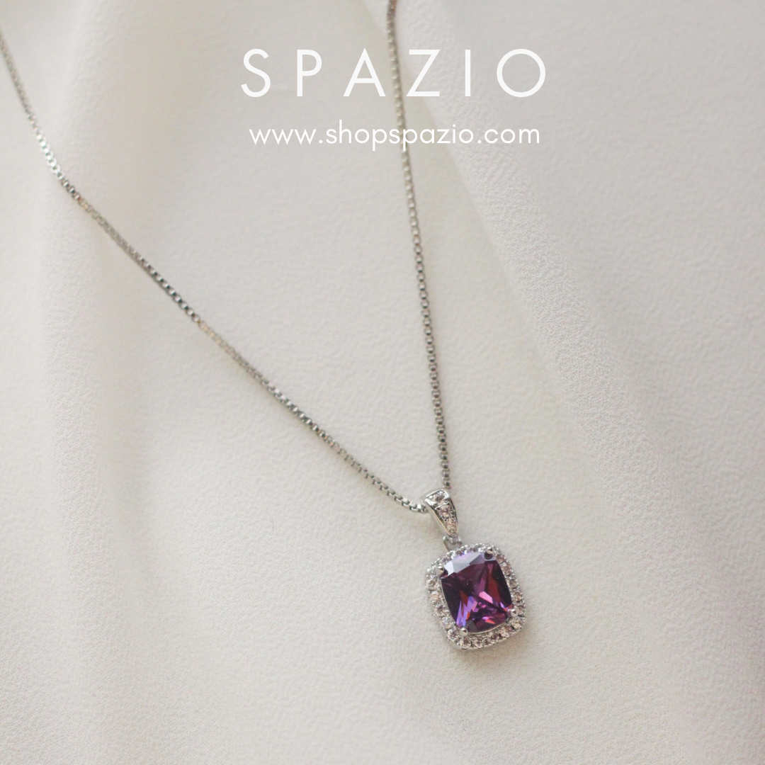 Lavender Luster Necklace
