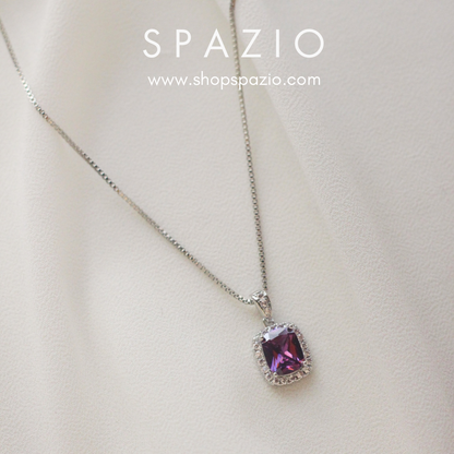Lavender Luster Necklace