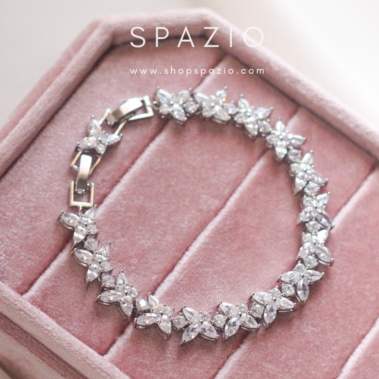 Enchanted CZ Bracelet-Silver