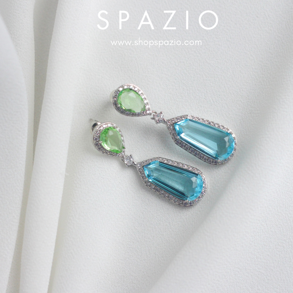 Aqua Elegance Earrings