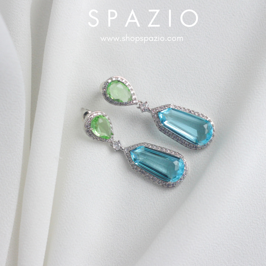 Aqua Elegance Earrings