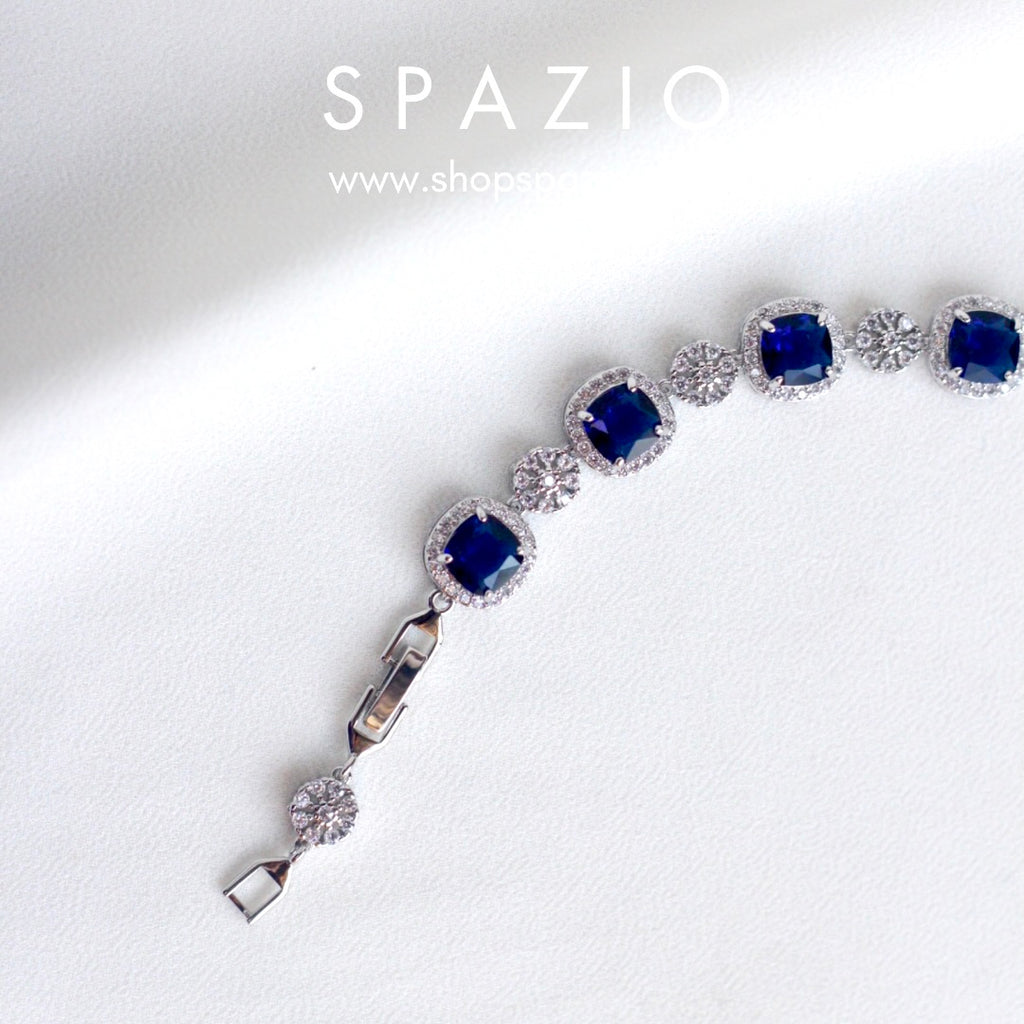 Blue Hue Square Bracelet