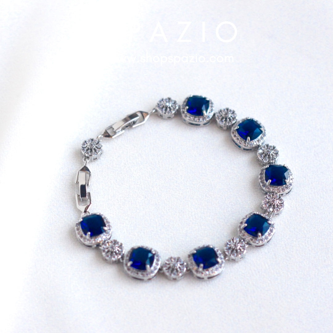 Blue Hue Square Bracelet