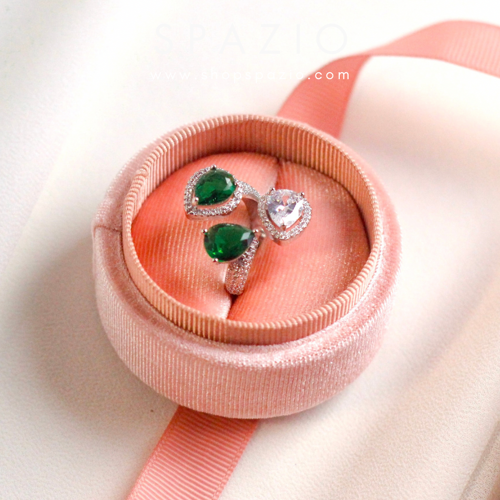 Emerald Trio Sparkler-Adjustable