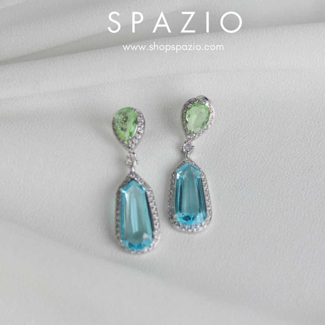 Aqua Elegance Earrings