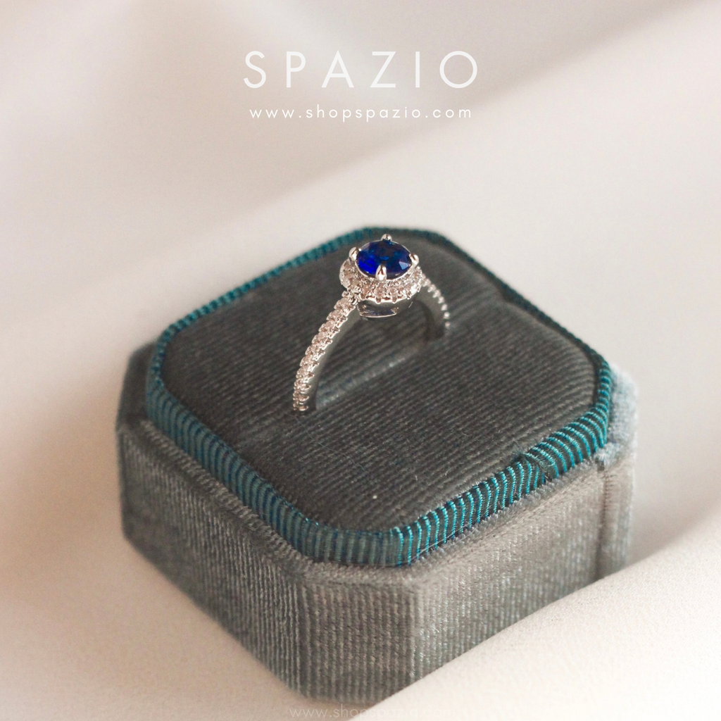 Blue Whisper Ring