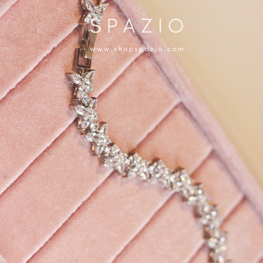 Enchanted CZ Bracelet-Silver
