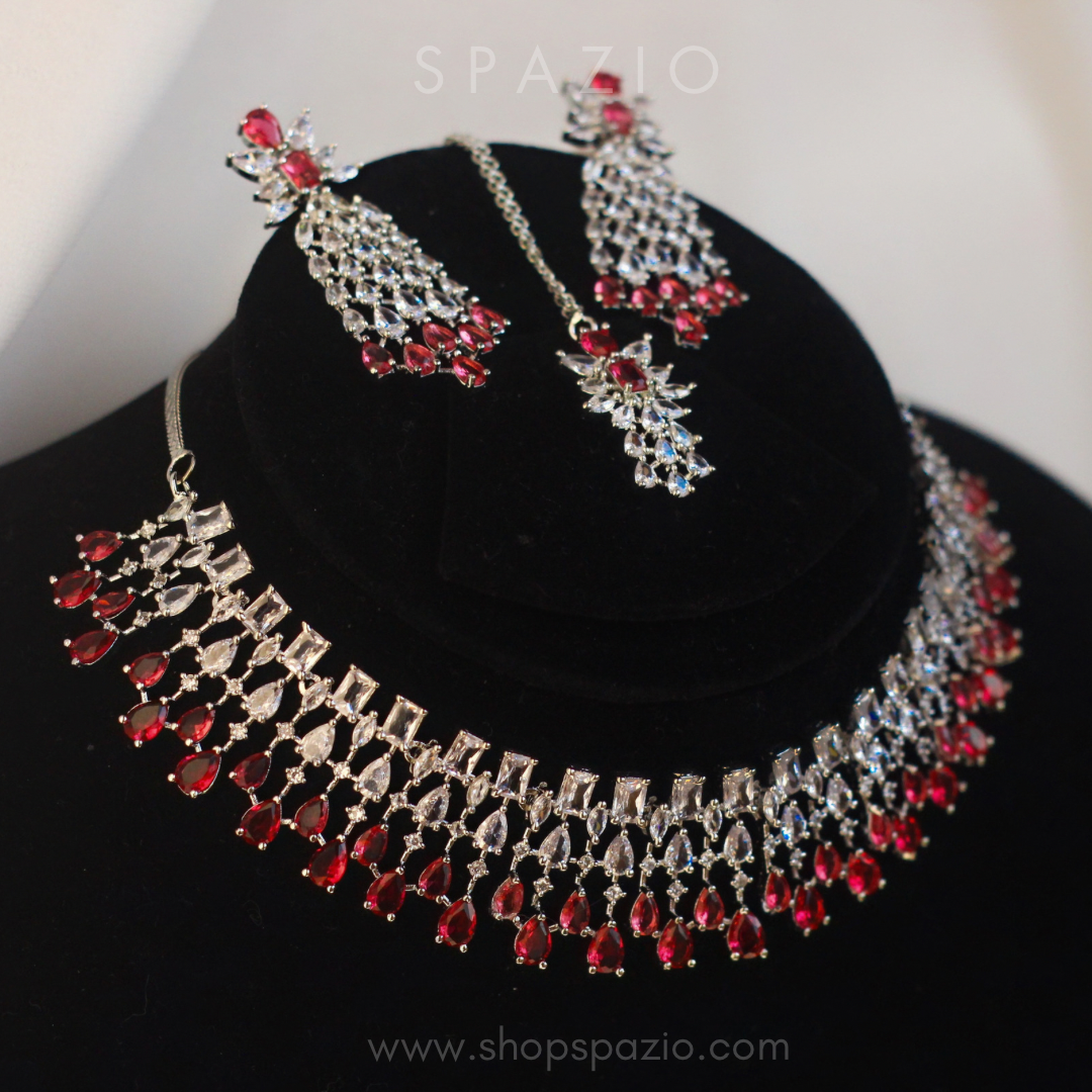 Pink Enchantment Necklace Set