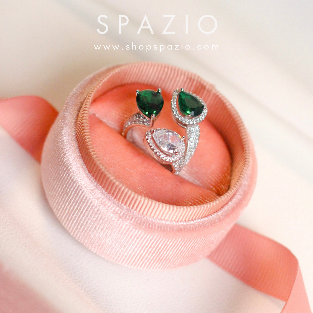 Emerald Trio Sparkler-Adjustable