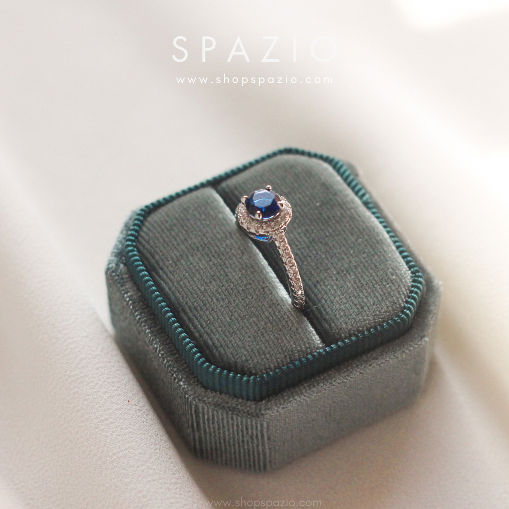 Blue Whisper Ring