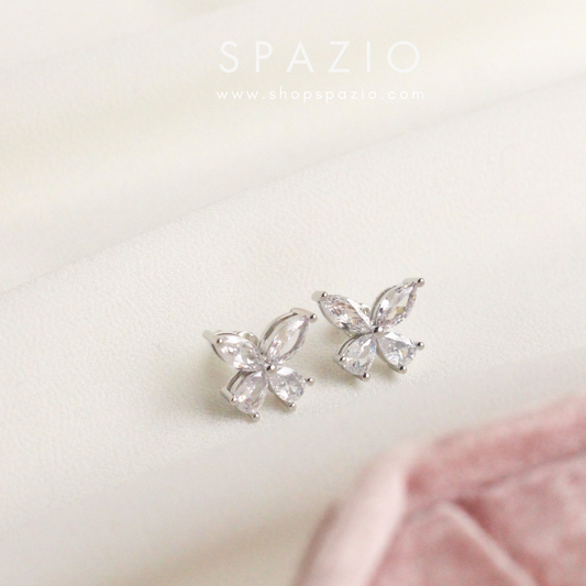 Flutter Zircon Earrings