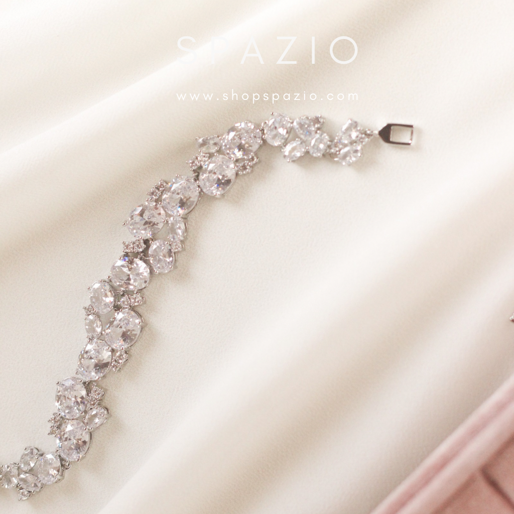 CZ Elegant Statement Bracelet