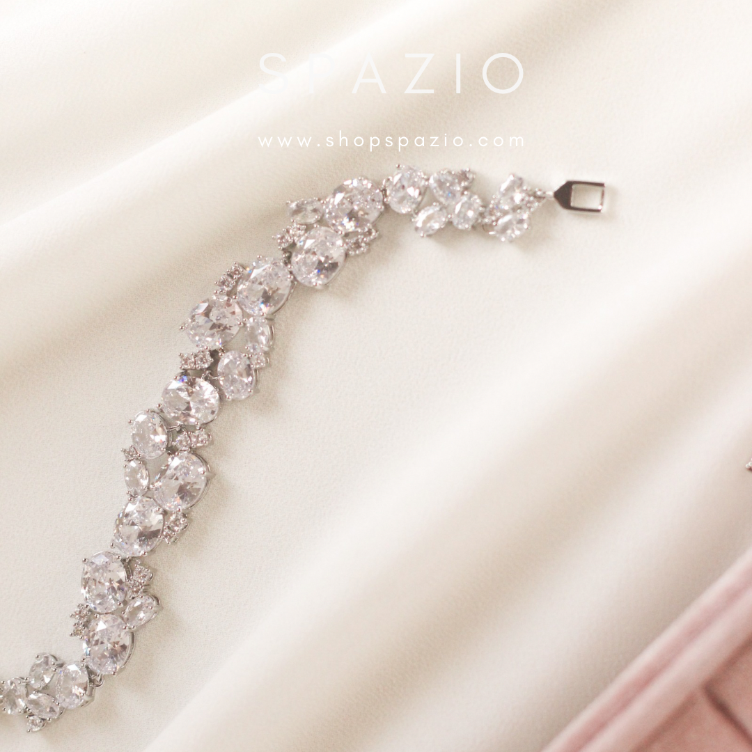 CZ Elegant Statement Bracelet