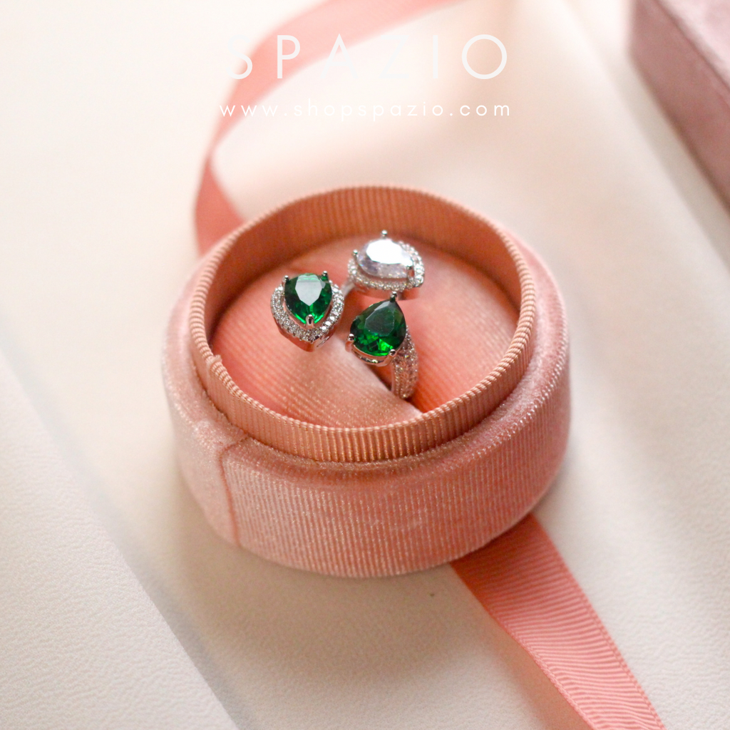 Emerald Trio Sparkler-Adjustable