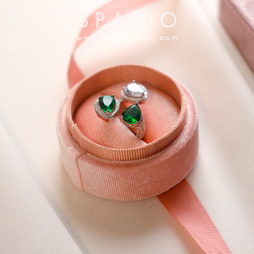 Emerald Trio Sparkler-Adjustable