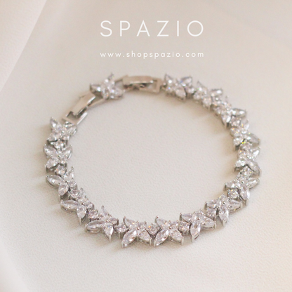 Enchanted CZ Bracelet-Silver