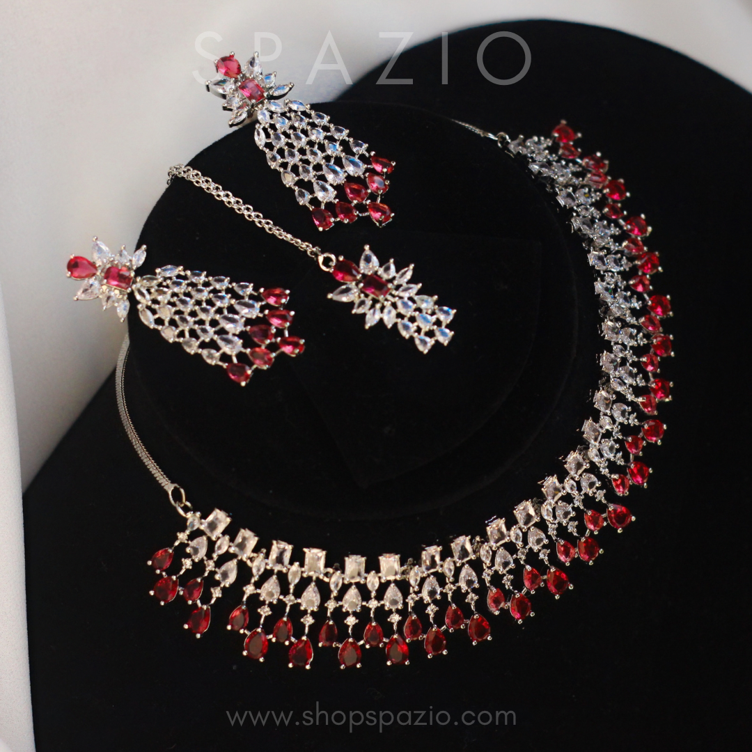 Pink Enchantment Necklace Set