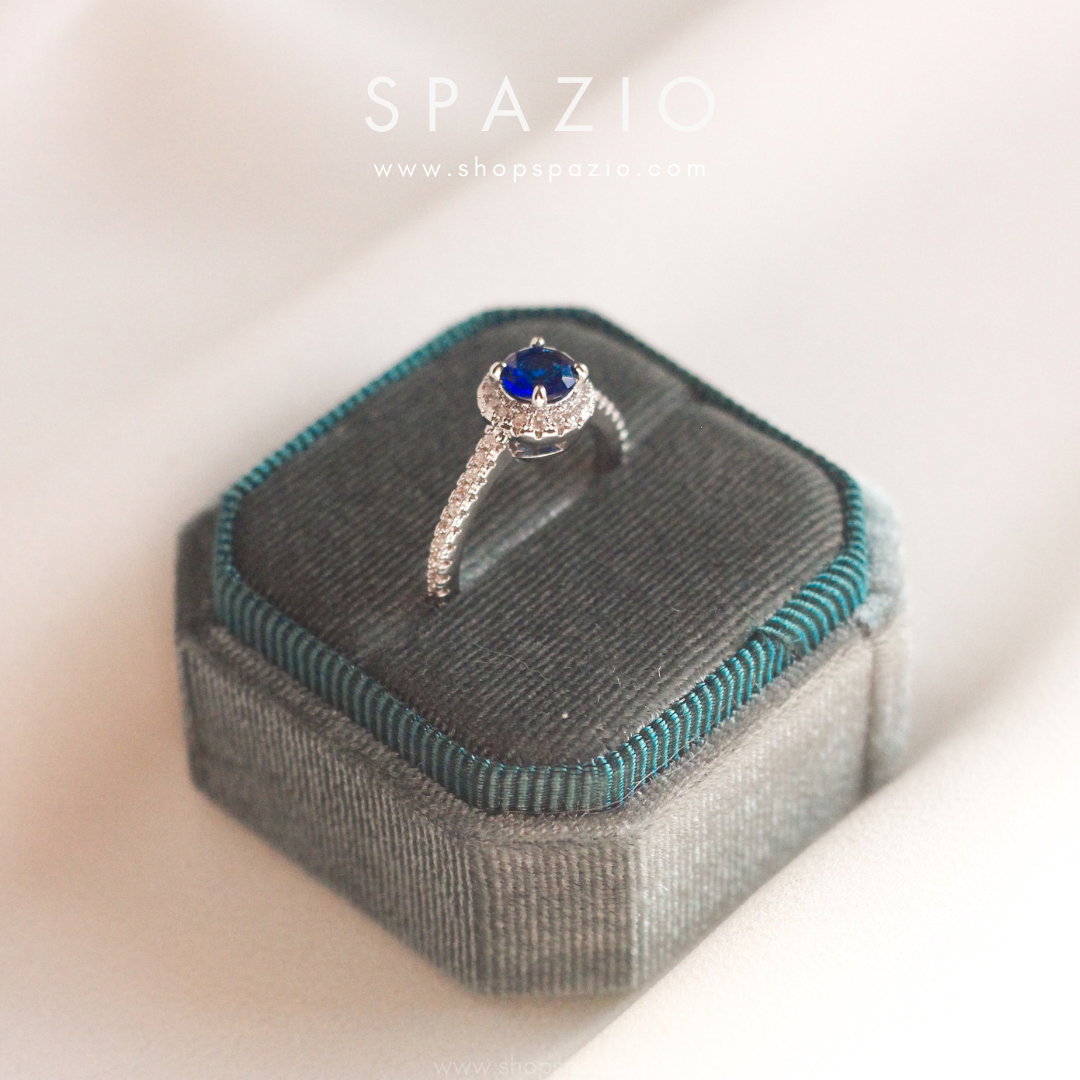 Blue Whisper Ring